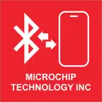 Microchip Bluetooth Data Icon