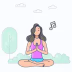 Meditation,Sleep Sounds,Relax iOS Icon