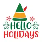 Winter Holidays Greetings iOS Icon