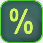 حاسبة الضريبة والخصومات iOS Icon