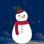 Snowman Winter stickers emoji iOS Icon