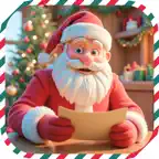Write a letter, To Santa Claus iOS Icon