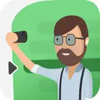 Teleprompter Pro Green Screen iOS Icon
