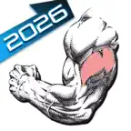 Gym Exercises & Workouts Icon