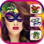 Carnival Mask Cam : Mask Art iOS Icon