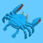Blue Crab for LEGO 10252 Set iOS Icon