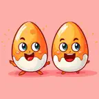 Animated Egg Buddies iOS Icon