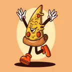 The Pizza Emoji Sticker iOS Icon