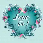 Floralgraphy Love Sticker iOS Icon