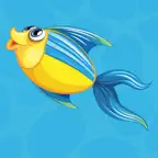 Animated Fish Stickers iOS Icon