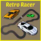 Retro Racer arcade race game iOS Icon