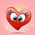 Valentine's Love Emoji iOS Icon