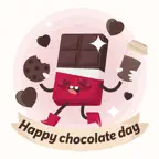 Chocolate Day Stickers iOS Icon