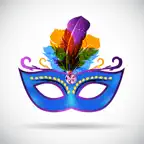 Party Mask Emoji iOS Icon