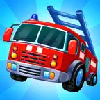 Car games repair truck tractor iOS Icon