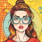 Pop Art Designs Stickers iOS Icon