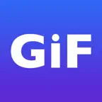 Gif Stickers . iOS Icon