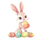 Animated Grey Bunny iOS Icon
