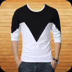 Man T-Shirt Photo Suit Montage iOS Icon