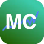 Options Pricing Monte Carlo iOS Icon
