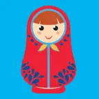 Russian dolls stickers emoji iOS Icon