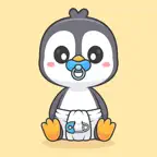 Penguin Stickers Animated iOS Icon