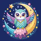 Cute Owl Stickers! iOS Icon