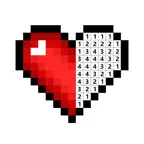 十字绣涂色游戏 - 像素数字填色 iOS Icon