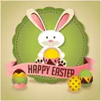 Happy Easter Holiday! iOS Icon
