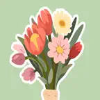 Bouquet Stickers Pack iOS Icon