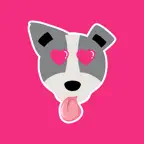 Staffy Terrier Dog Stickers iOS Icon