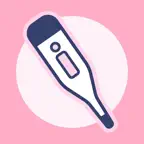 シンプル基礎体温：基礎体温ぐらふ記録あぷり iOS Icon