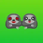 Sloth Stickers . iOS Icon