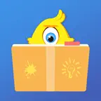 趣听英语绘本-英文半鱼绘本 iOS Icon