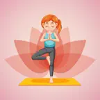 Yoga Poses Stickers Pack iOS Icon