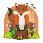 Cute Fox Emojis iOS Icon