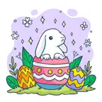 Rabbit Stickers Pack iOS Icon