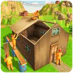 Jungle Hut Building & Crafting iOS Icon