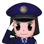 شرطة البنات iOS Icon