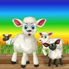 Little Lamb & Sweet Heart iOS Icon