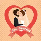 Wedding Couple Emoji's iOS Icon