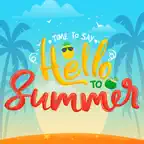 Summer Vacation Stickers Pack iOS Icon