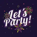 Party All Night Stickers iOS Icon