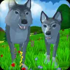 Wolf Simulator: Wild Animals Icon