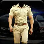 Man Police Photo Suit iOS Icon