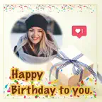 Lovely Happy Birthday Frames iOS Icon