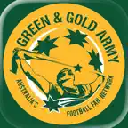 Green and Gold Army iOS Icon