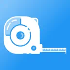 Measuring Tape App with Camera iOS Icon