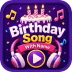 Birthday Song With Name Maker iOS Icon