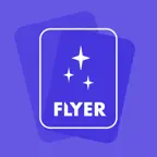Flyer Maker & Poster Maker Icon